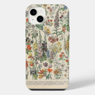 Motif floral botanique vintage