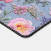 Motif floral brodé (Coin)