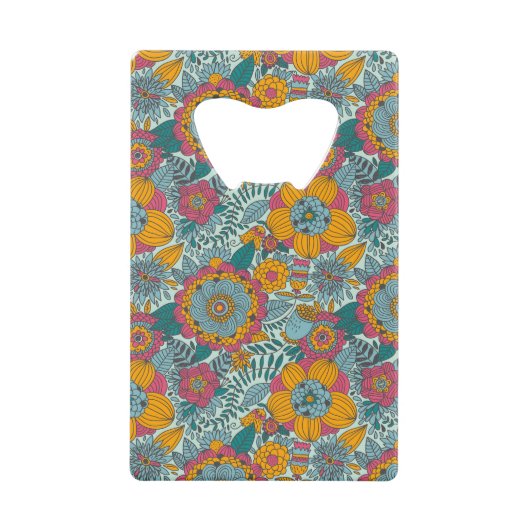 Motif floral coloré (Devant)
