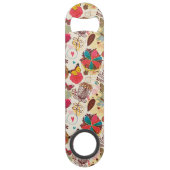 Motif floral dans le rétro style 4 (Dos)