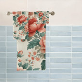 Motif floral de cottage campagnard