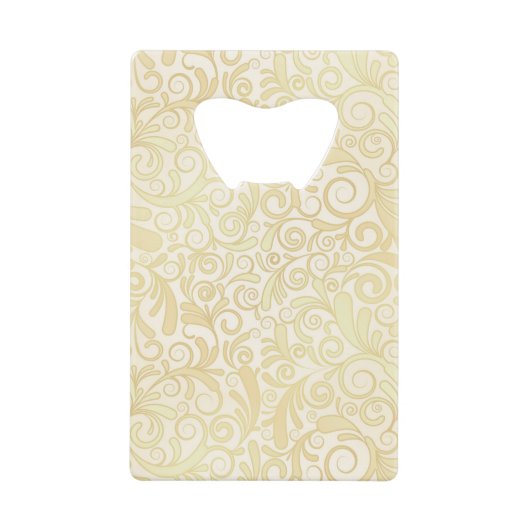 Motif floral de feuille d'or (Devant)