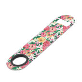 Motif floral de ketmie tropicale (Dos Angle)