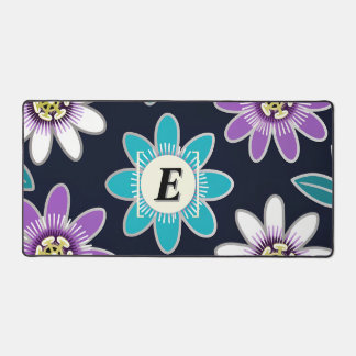 Motif floral de la passion du monogramme personnal