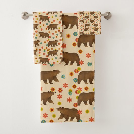 Motif floral de l'ours (En situation)