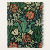 Motif floral de Nouveau d'art de William Morris (Dos)