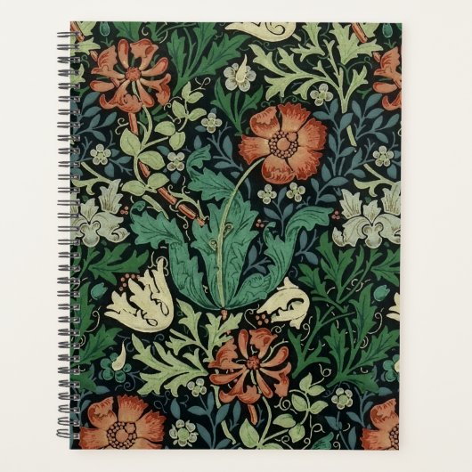 Motif floral de Nouveau d'art de William Morris (Devant)