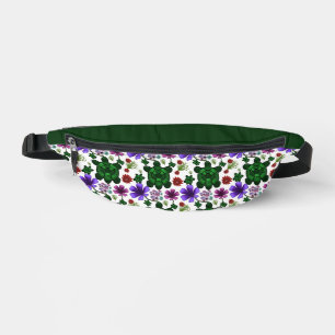 Motif floral de tortues