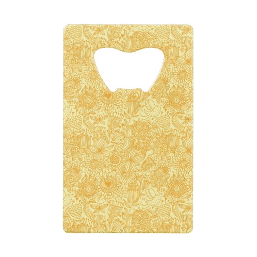 Motif floral d'été dans des couleurs chaudes (Devant)