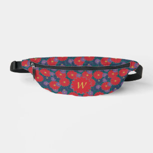 Motif floral éclaboussant d'automne