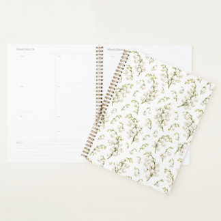 Motif floral élégant au muguet