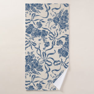 Motif floral en ivoire vintage moderne chic de