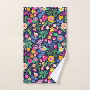 Motif floral exotique peint à la main-48330