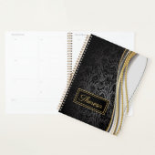 Motif floral feuillu monogramme (Devant avec enveloppe)