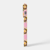 Motif floral fleuri rétro démodé (Côté gauche)