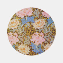Motif floral gras de William Morris