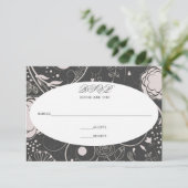 Motif floral gris/blanc - RSVP (Debout devant)