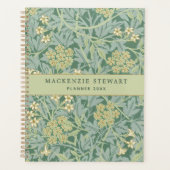 Motif floral jasmin vert 2026 (Devant)