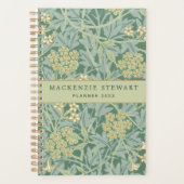 Motif floral jasmin vert 2026 (Devant)