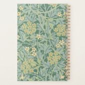 Motif floral jasmin vert 2026 (Dos)