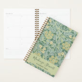 Motif floral jasmin vert 2026 (Devant avec enveloppe)
