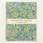 Motif floral jasmin vert 2026 (Devant)
