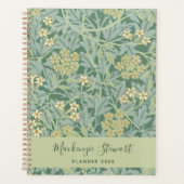 Motif floral jasmin vert 2026 (Devant)