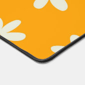 Motif floral jaune rétro simple (Coin)