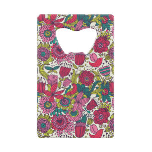 Motif floral lumineux