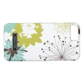 Motif Floral Mod Personnalisé iPhone 7 Coque (Dos (Horizontal))