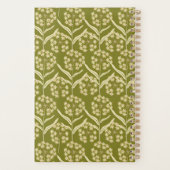 Motif floral moderne : Fleurs d'ombelle blanches (Dos)