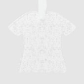 Motif floral monochrome – Art élégant sans couture (devant)