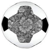 Motif floral monochrome vintage (Tourné)
