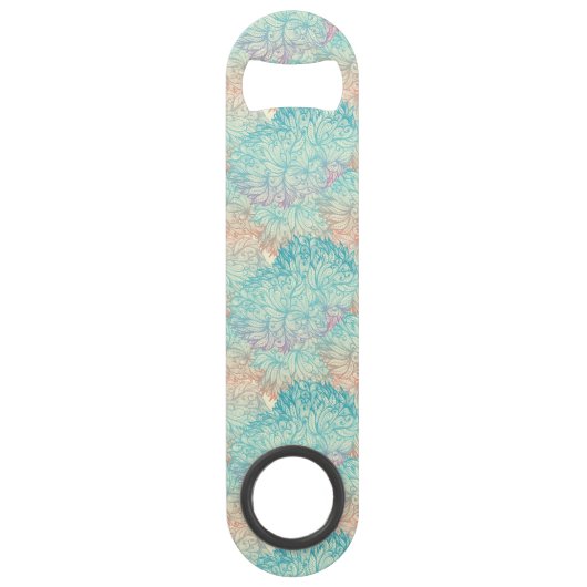 Motif floral multicolore de griffonnage (Devant)