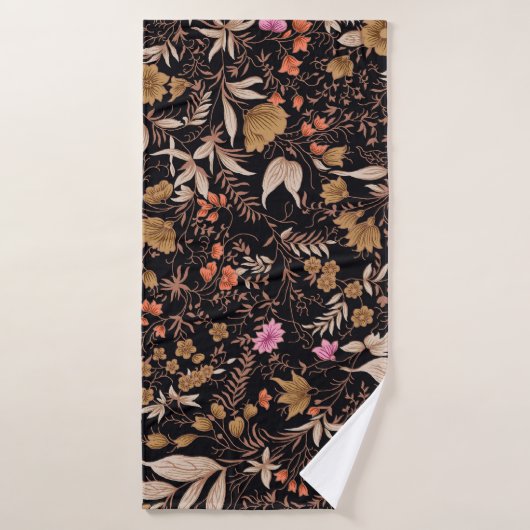 Motif floral paisley incomparable (Serviette de bain)