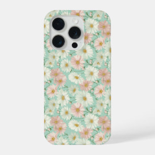 Motif floral pastel cottagecore de marguerite ment