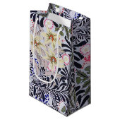 Motif floral, petit sac cadeau William Morris (Devant Angle)