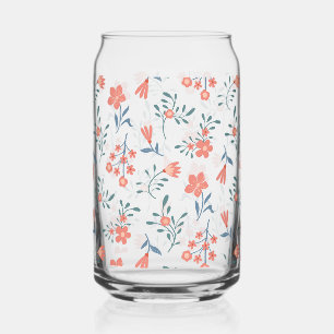 Motif floral Prairie de corail