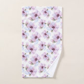 Motif floral romantique (Serviette à main)
