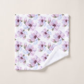 Motif floral romantique (Gant de toilette)