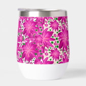 Motif floral rose chaud sans couture (Droite)