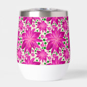 Motif floral rose chaud sans couture (Avant)