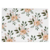 Motif floral - Sac cadeau (Dos)