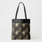 Motif floral Sac fourre-tout monogramme (Devant)