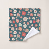 Motif floral sans couture (Gant de toilette)