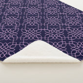 motif floral sur couvertures, plaid en molleton et (3/4)