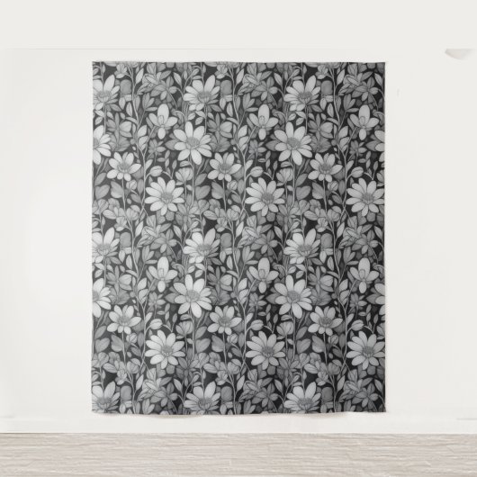 Motif Floral Tapisserie 7 Mono (Devant)