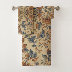 Motif floral toile français de ferme rustique vint