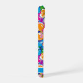 Motif floral tropical coloré (Côté droit)