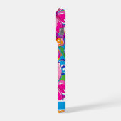 Motif floral tropical coloré (Côté gauche)